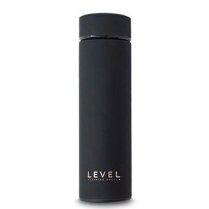 Level alkaline stainless steel water bottle 16oz new in box